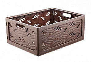 Basket Flavia 320х240х130 mm, chocolate